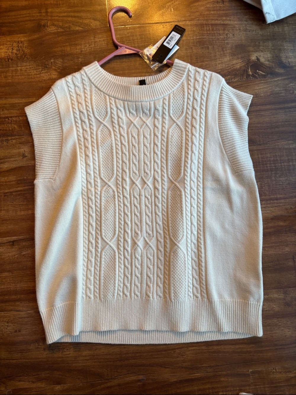 Sleeveless Sweater Vest Top